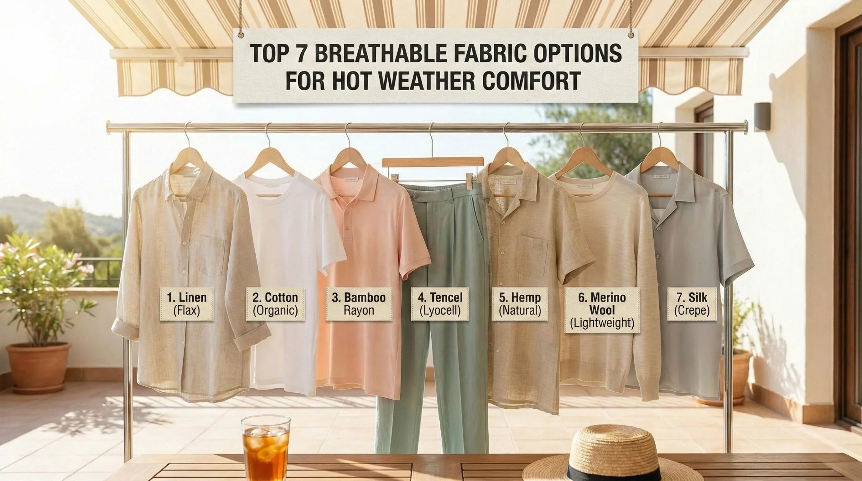 Breathable Fabric Clothing: Top 7 Options for Hot Weather Comfort