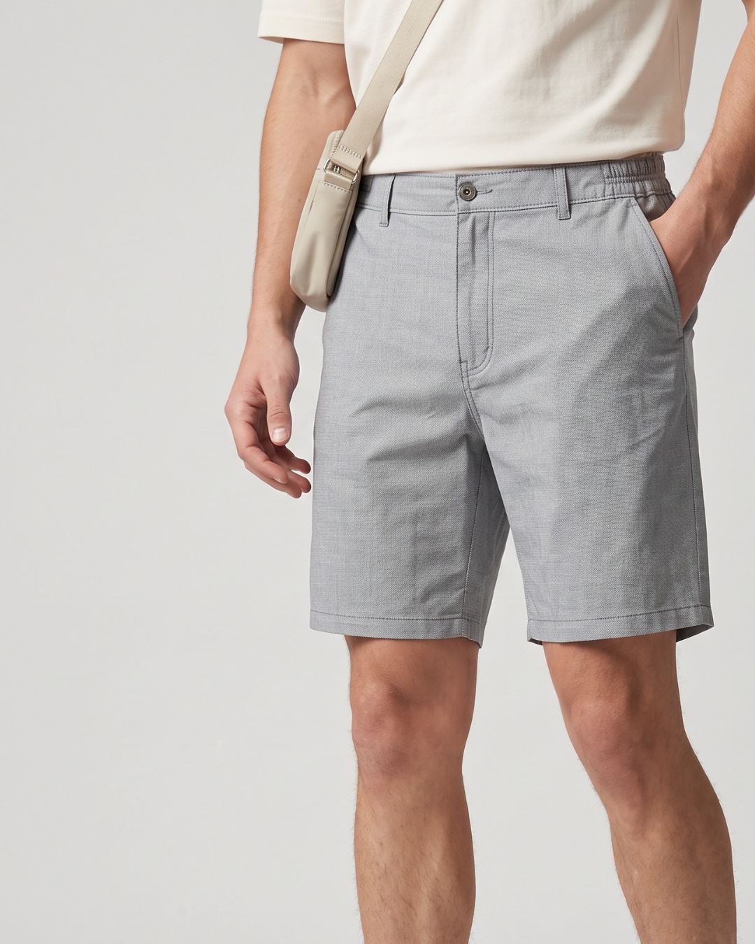 Men’s Grey Bermuda Shorts