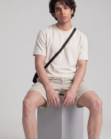 Men’s Beige Bermuda Shorts