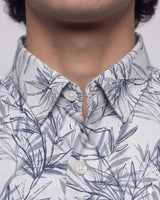 Blue Printed Shirt