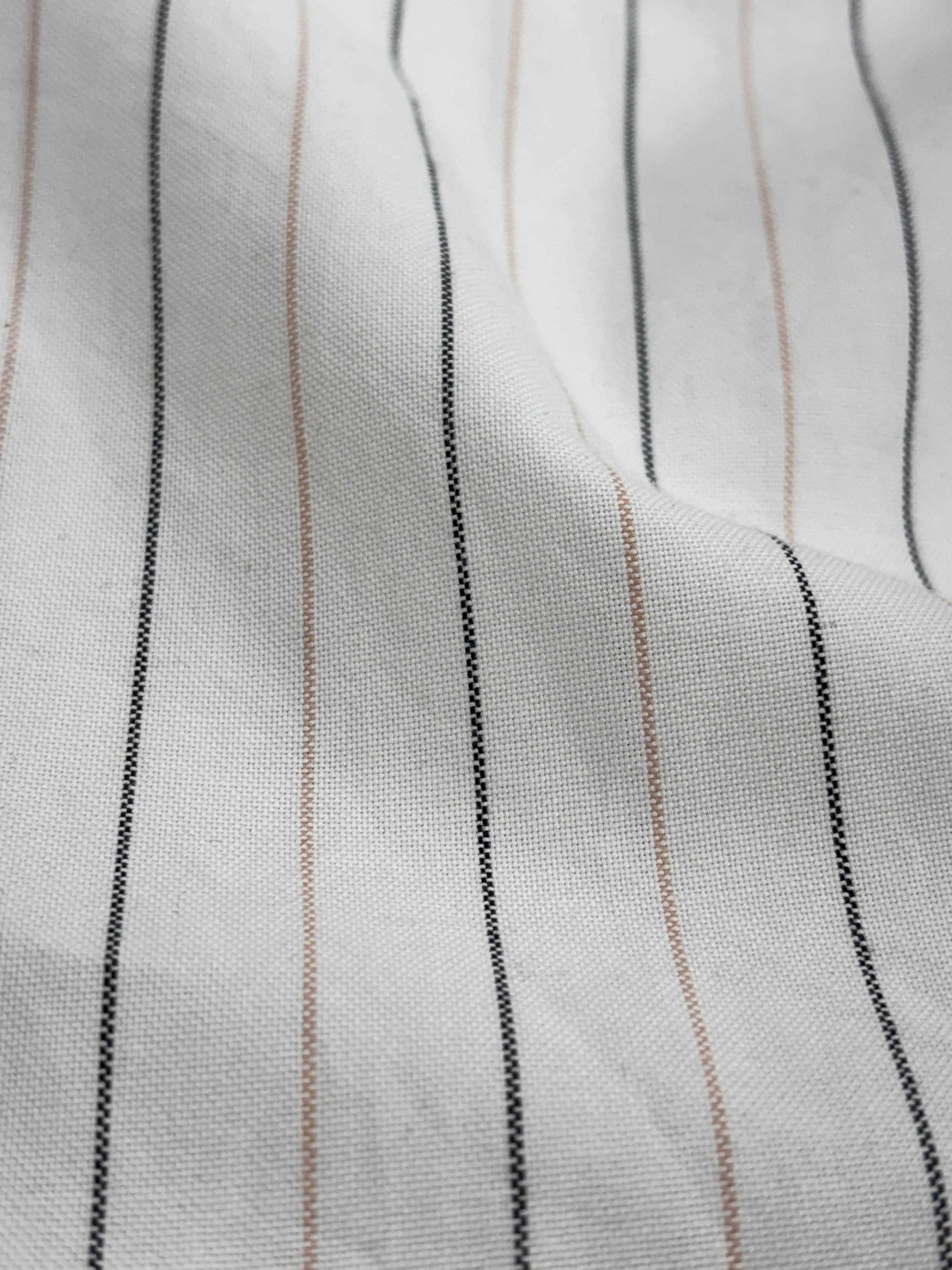 White Pinstripe Shirt
