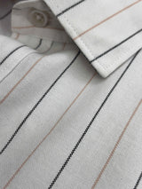 White Pinstripe Shirt