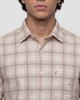 Beige Striped Shirt