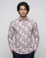 Coral Printed Shirt