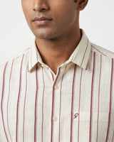 Vintage Stripe Off-White Shirt