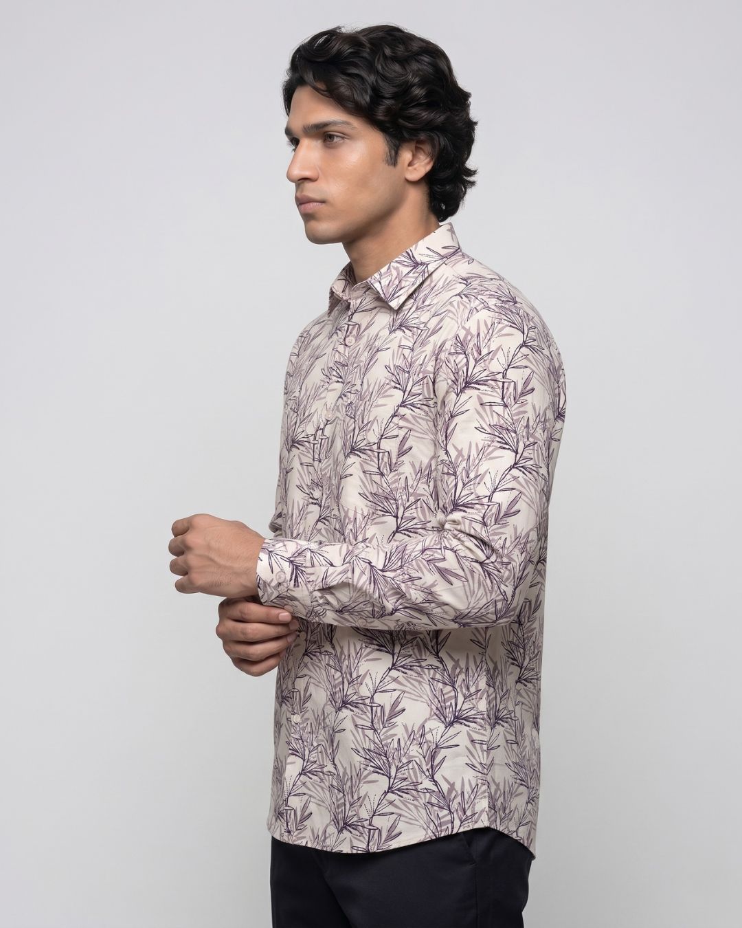 Coral Printed Shirt