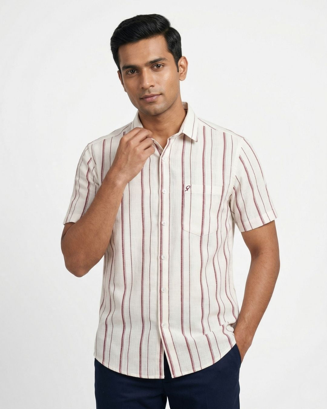 Vintage Stripe Off-White Shirt