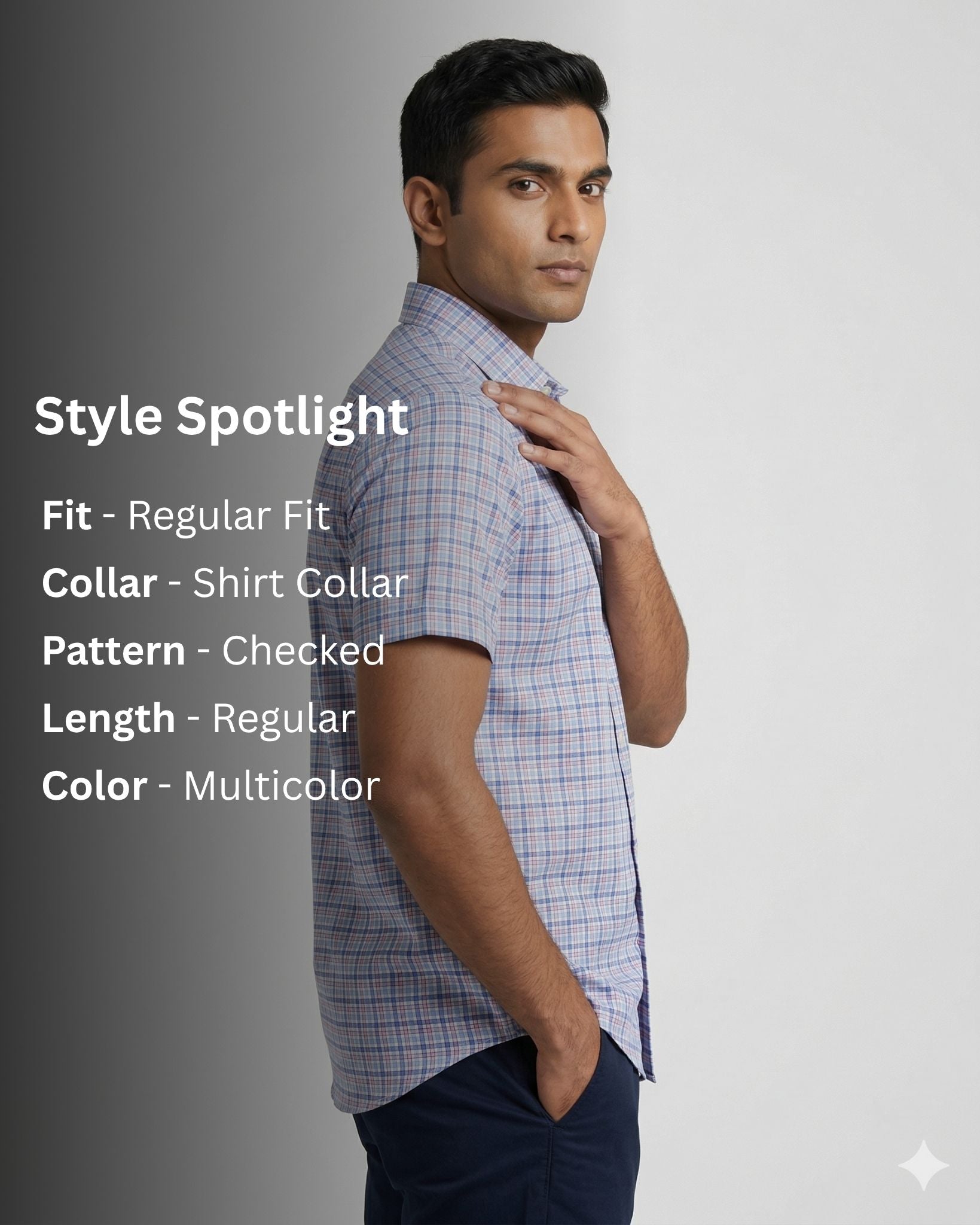 Multi-Colour Checked Shirt