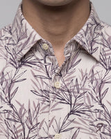 Coral Printed Shirt