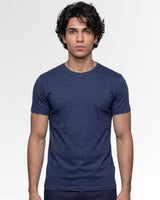 Navy Cotton T-Shirt