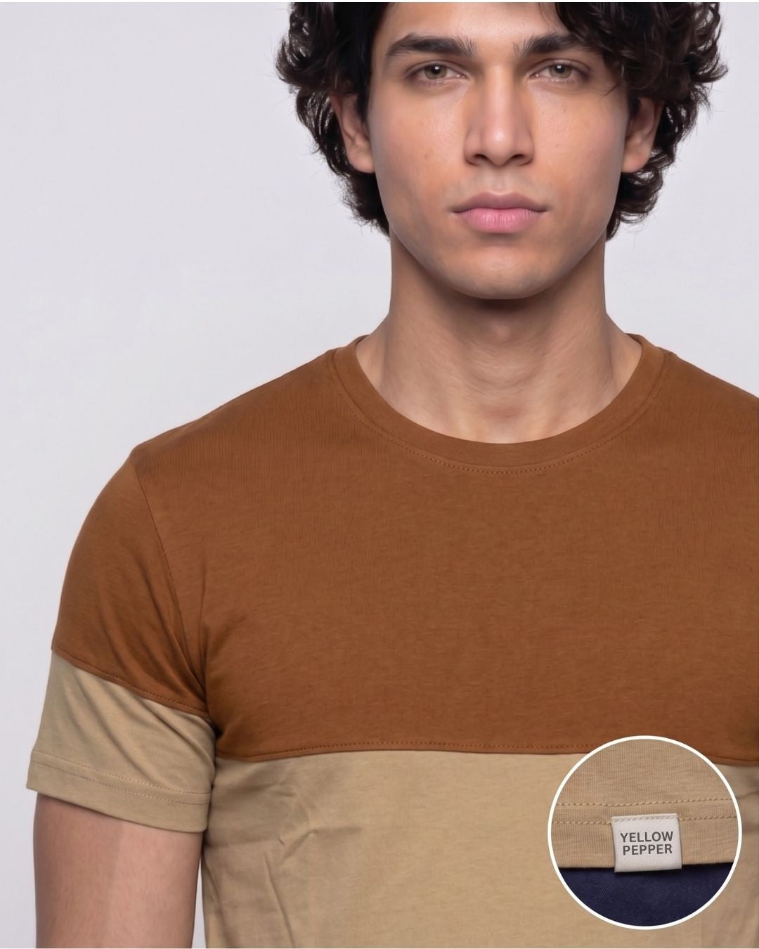 Beige Corron T-Shirt