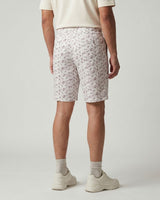 Maroon Print Bermuda