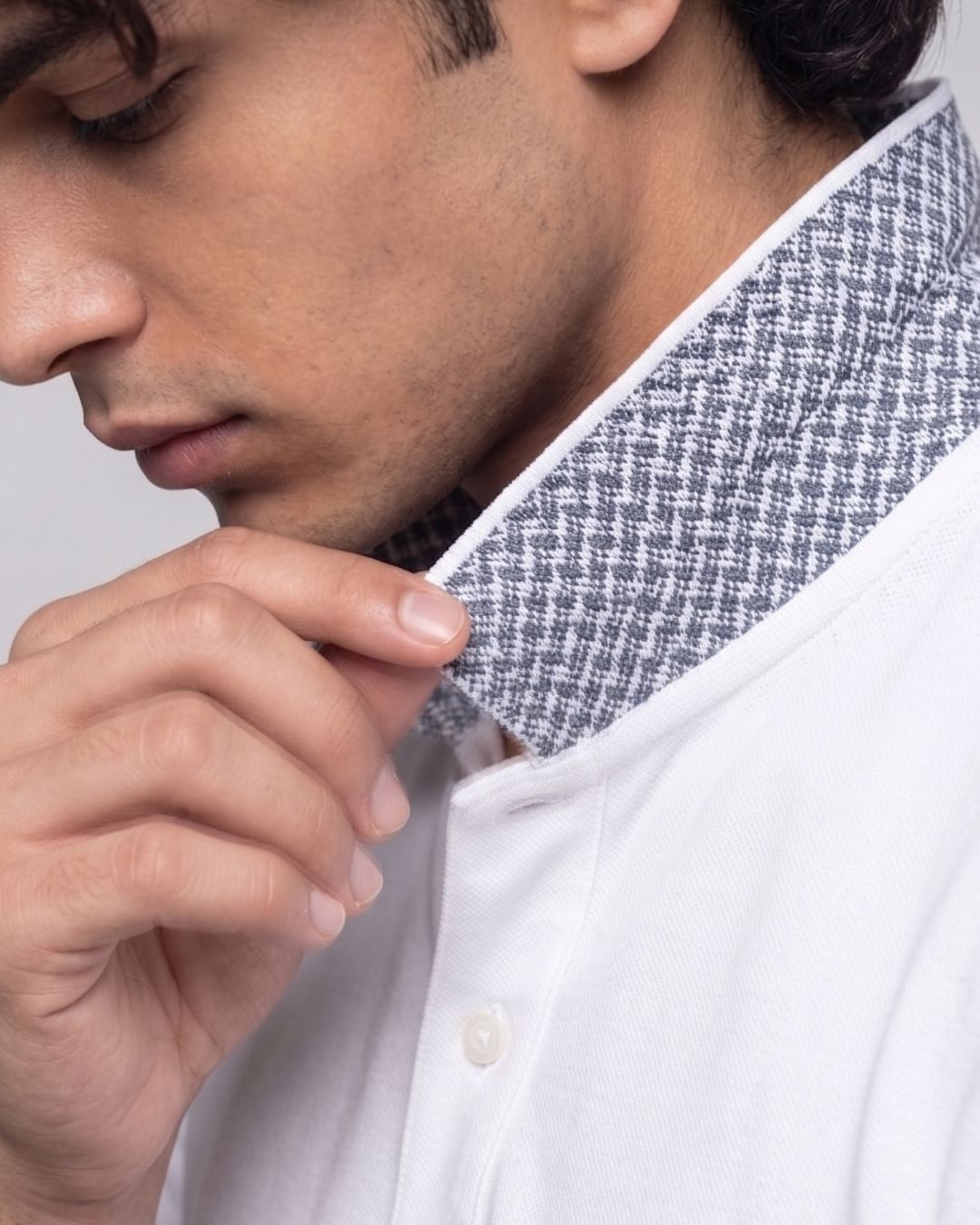 White Premium Polo