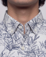 Blue Printed Shirt