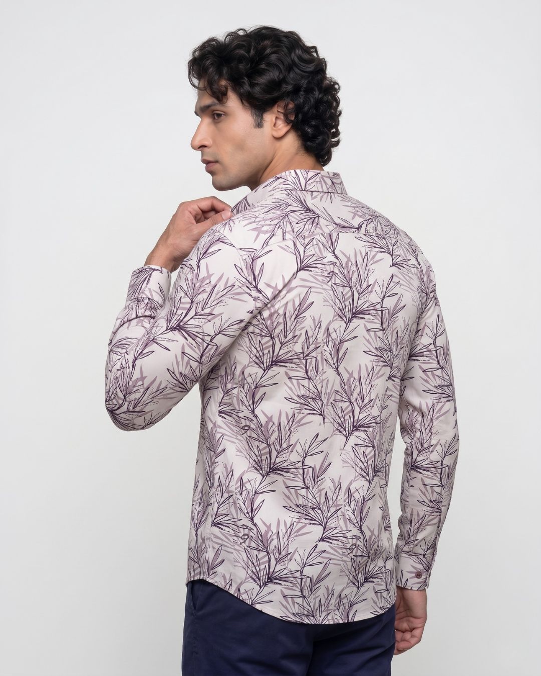 Coral Printed Shirt