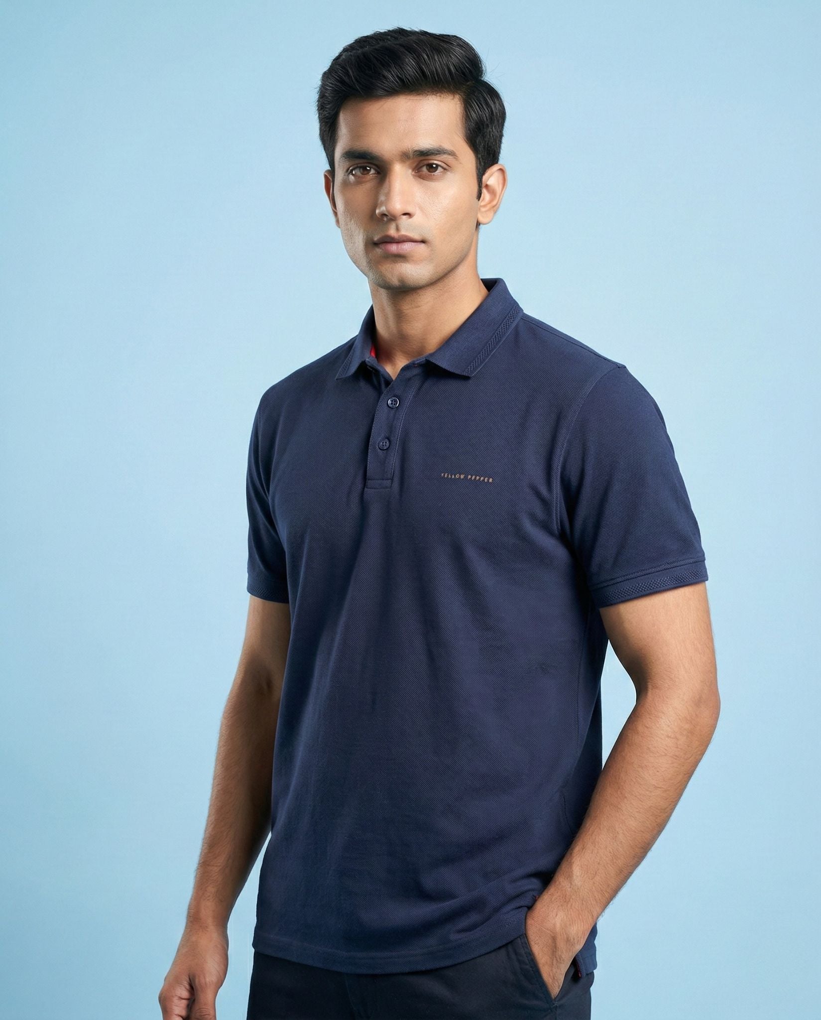 Navy Polo T-shirt