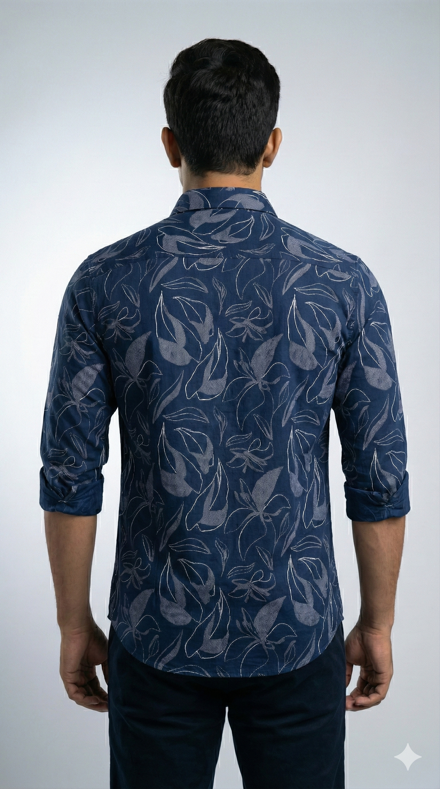 Full Sleeve Denim nex gen shirt - Yellow Pepper