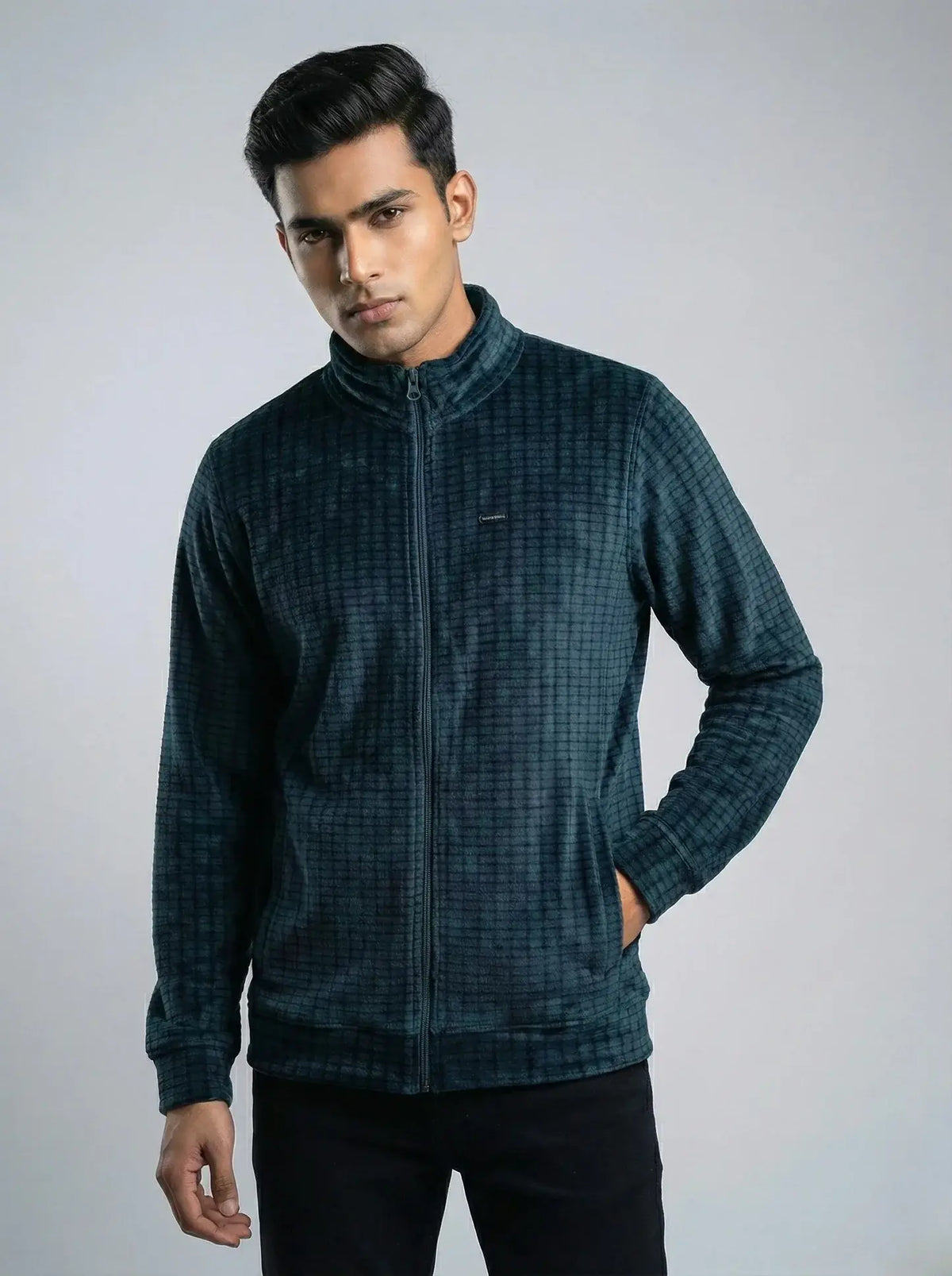 Full-Zip Jacket for Men – Casual Winter