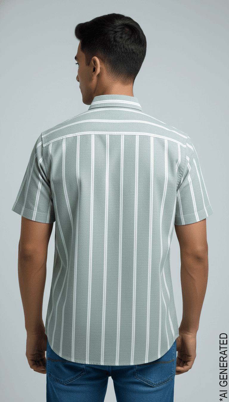 Half Sleeve Green Lining