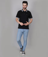 Men’s Black Polo T-Shirt