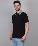 Men’s Black Polo T-Shirt
