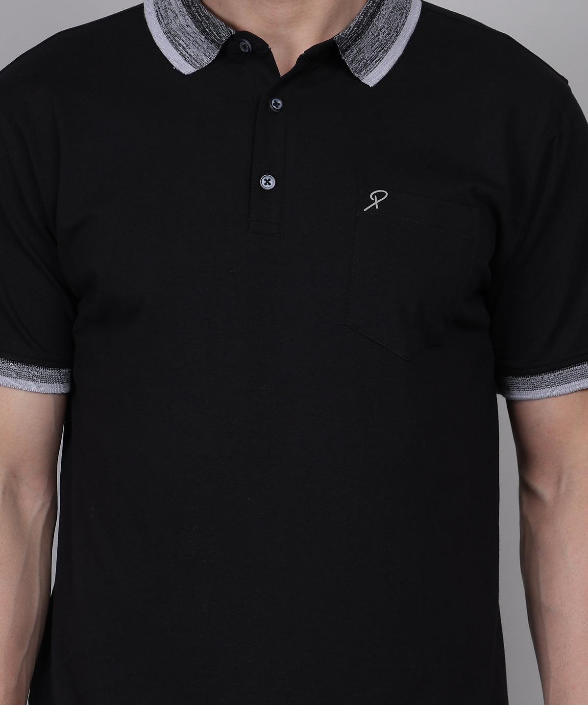 Men’s Black Polo T-Shirt