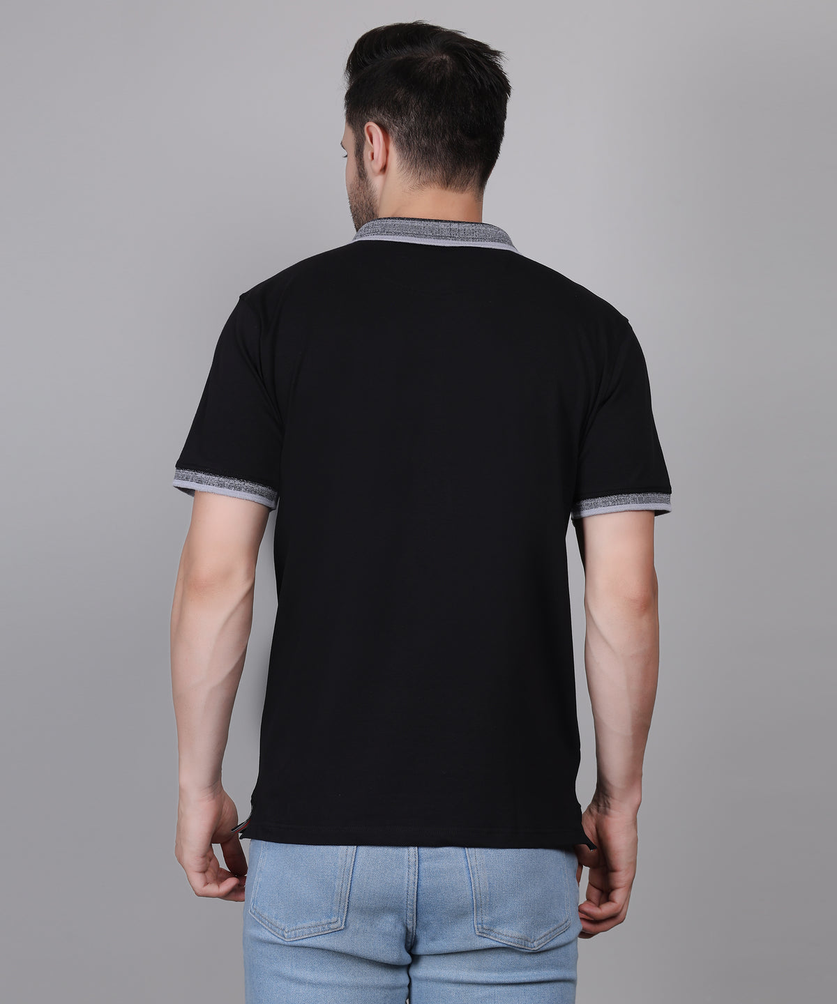 Men’s Black Polo T-Shirt