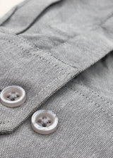 Full Sleeve Grey Print Shirt