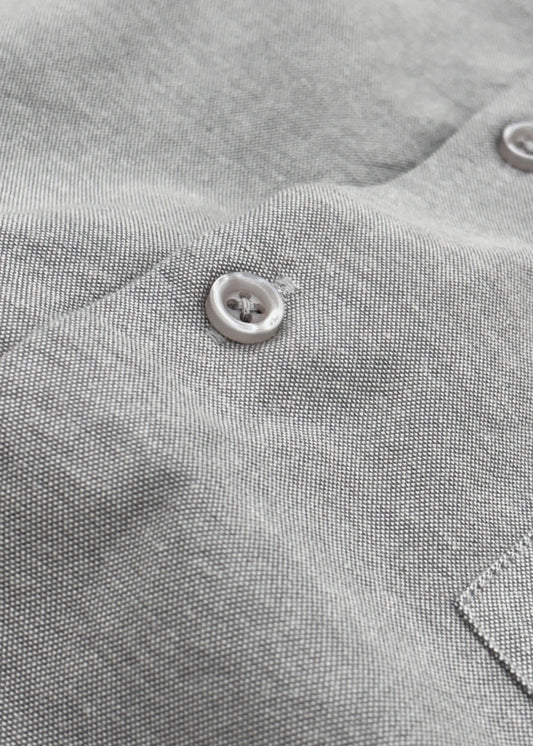 Full Sleeve Grey Print Shirt