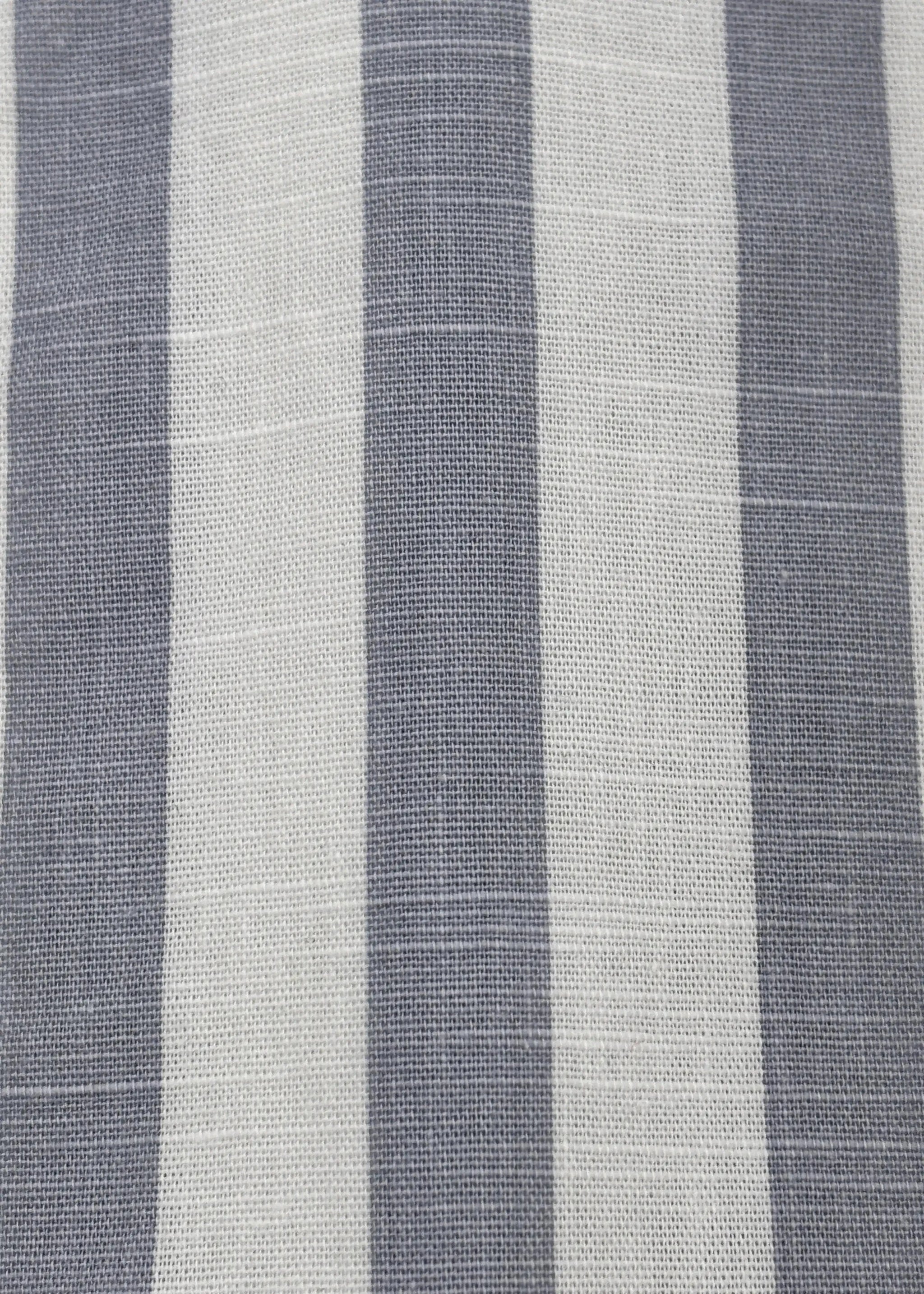 Full Sleeve White Grey Lining Shirt