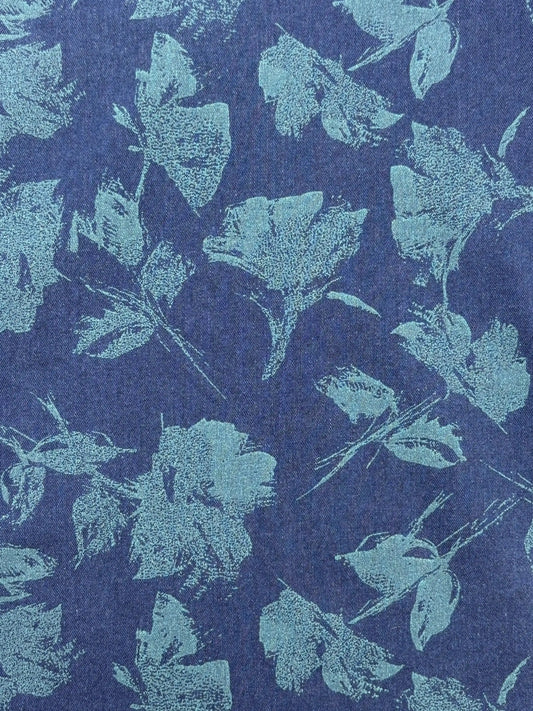 Full Sleeve Denim print Shirt