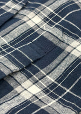 Full Sleeve Navy Check Shirt