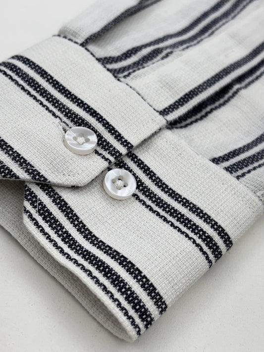 Full Sleeve White Lining Shirt