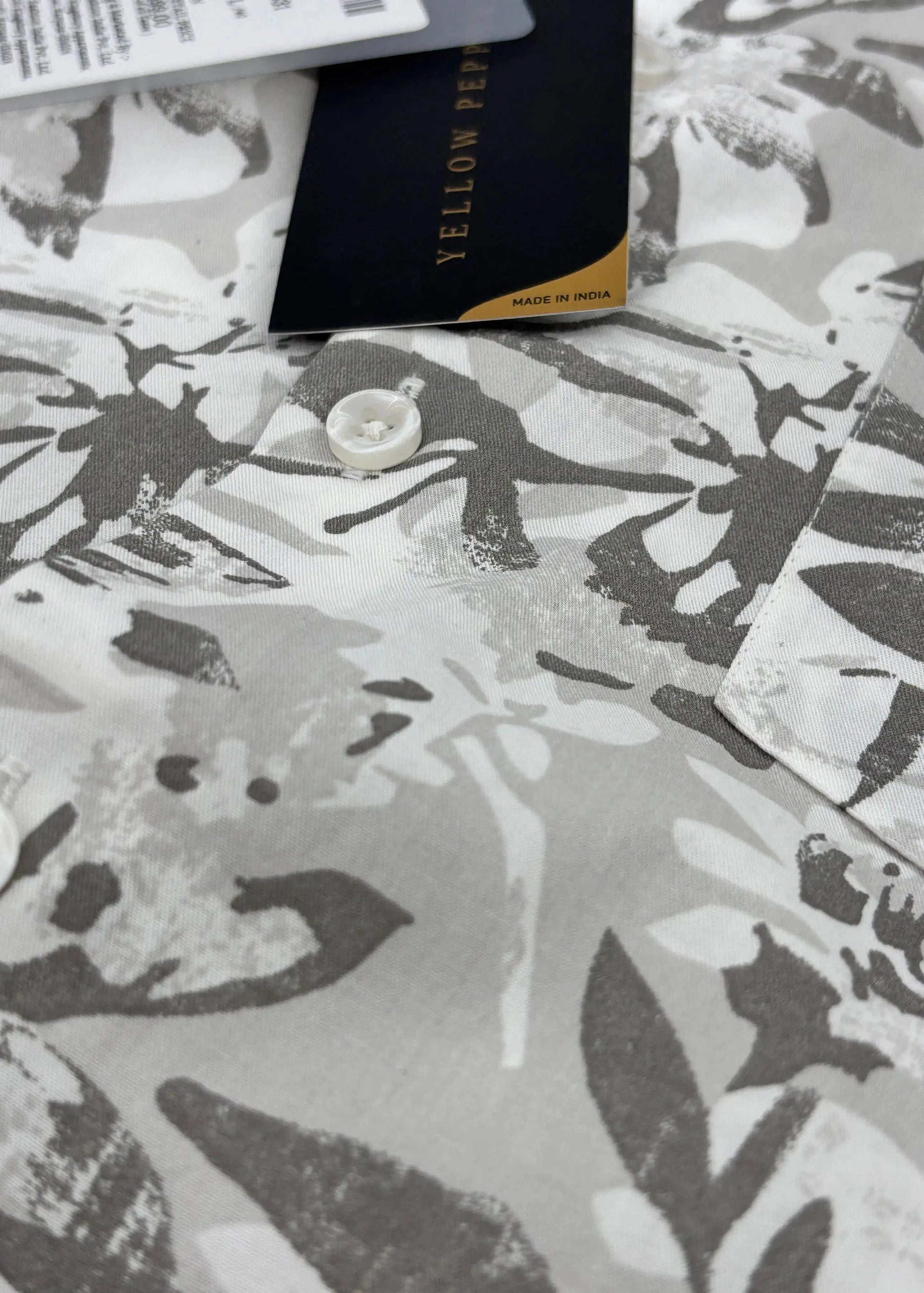 Full Sleeve Brown Print Shirt