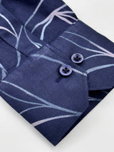 Full Sleeve Navy Print Shirt