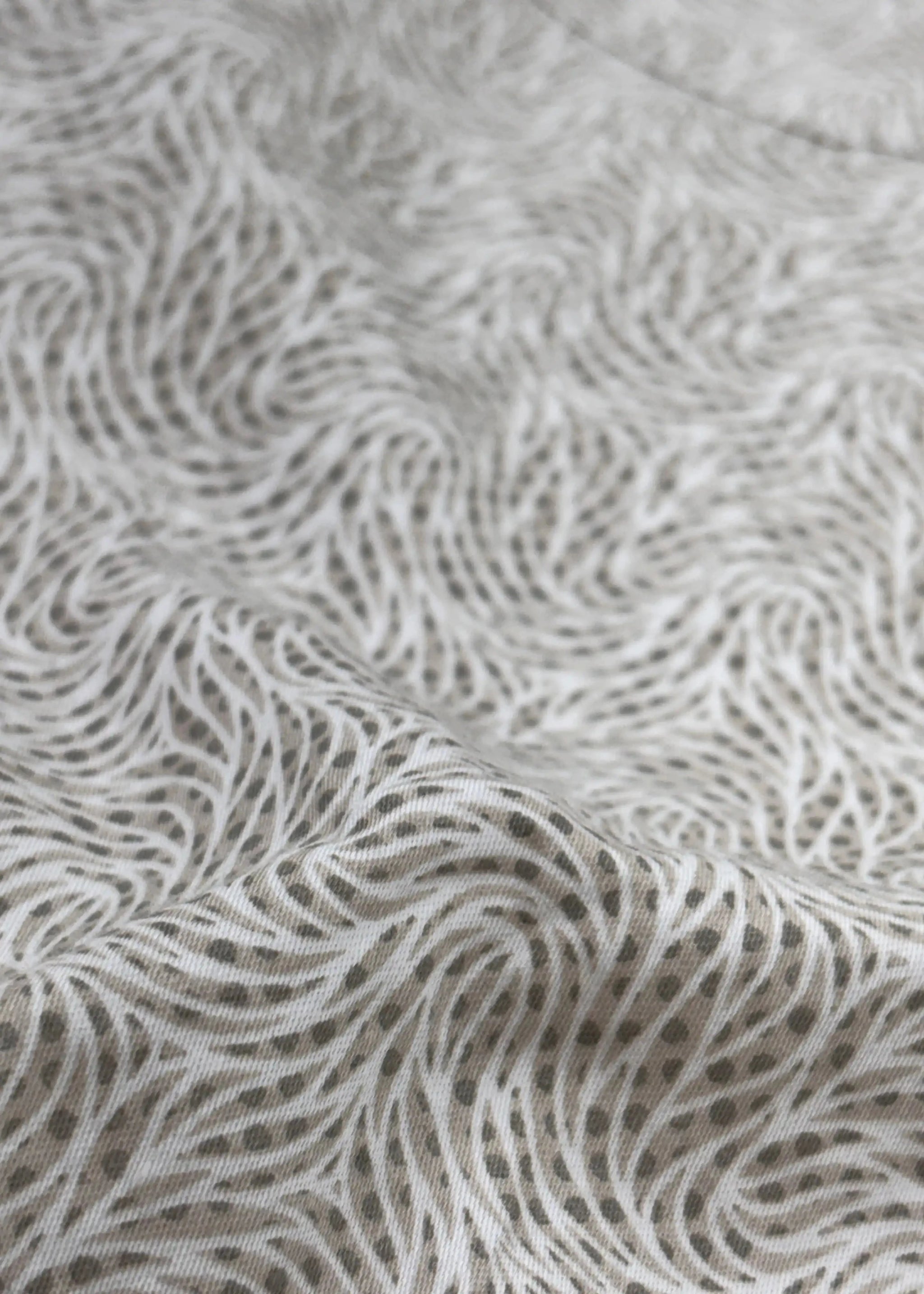 Full Sleeve Brown Print Shirt