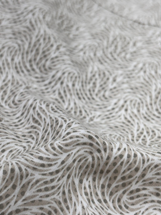 Full Sleeve Brown Print Shirt