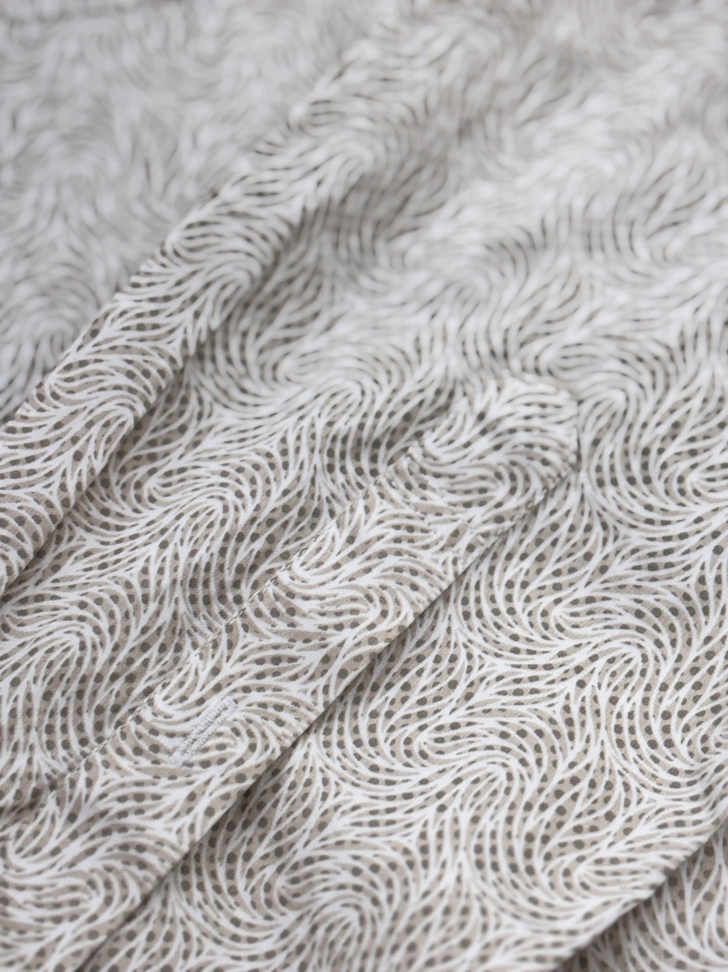 Full Sleeve Brown Print Shirt