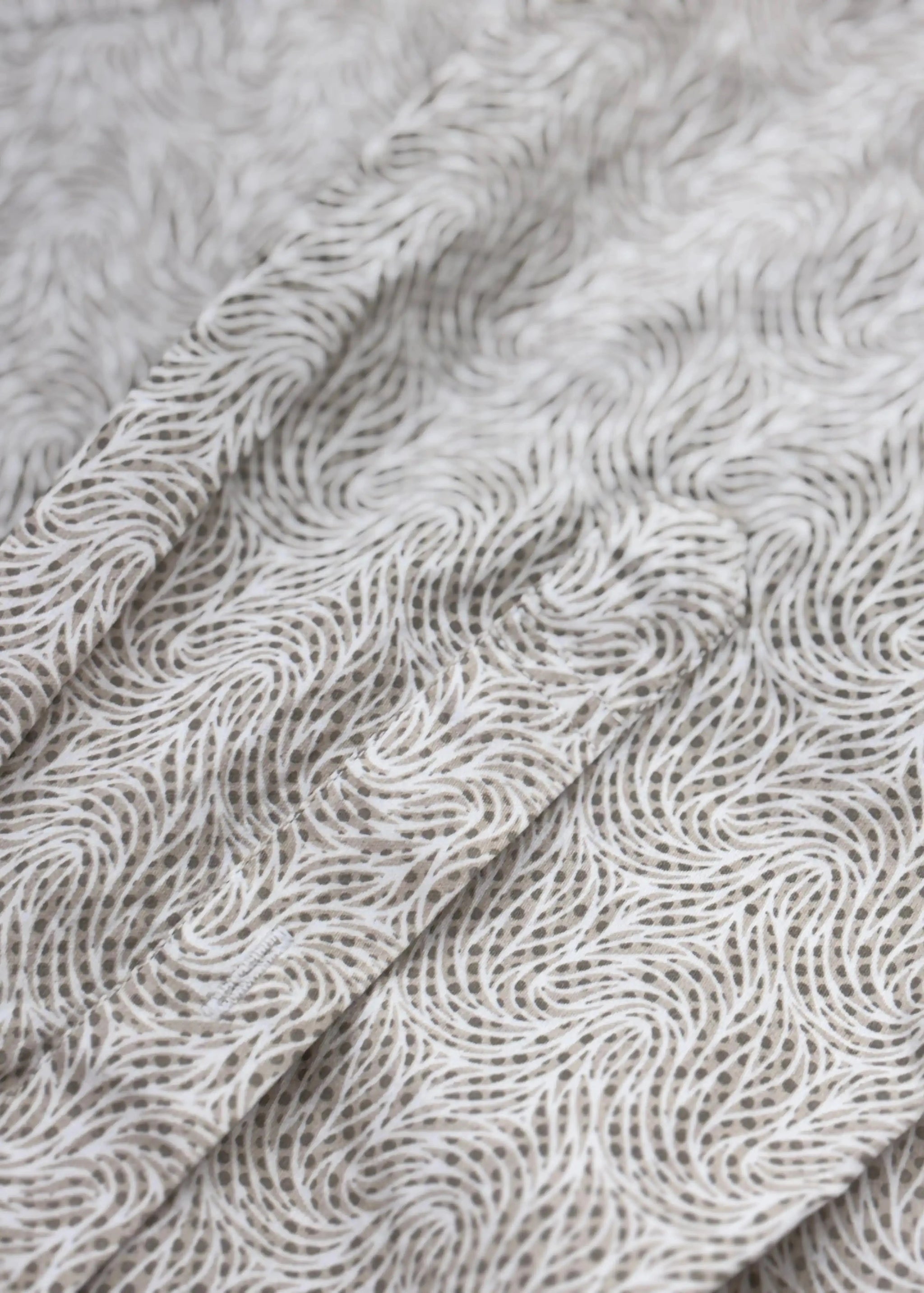 Full Sleeve Brown Print Shirt