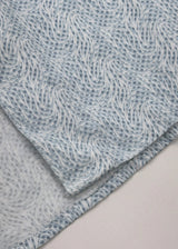 Full Sleeve Blue Print Shirt