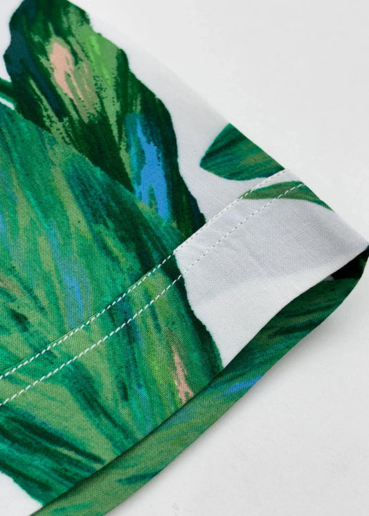 Half Sleeve Off green leaf