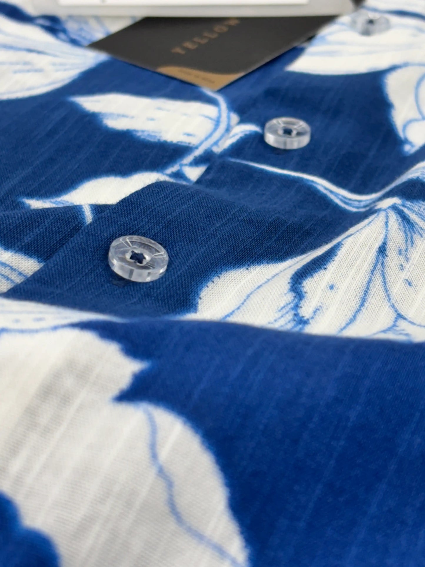 Half Sleeve Indigo floral