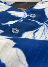 Half Sleeve Indigo floral