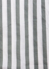 Half Sleeve White Green Lining