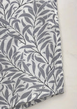 Half Sleeve White grey print