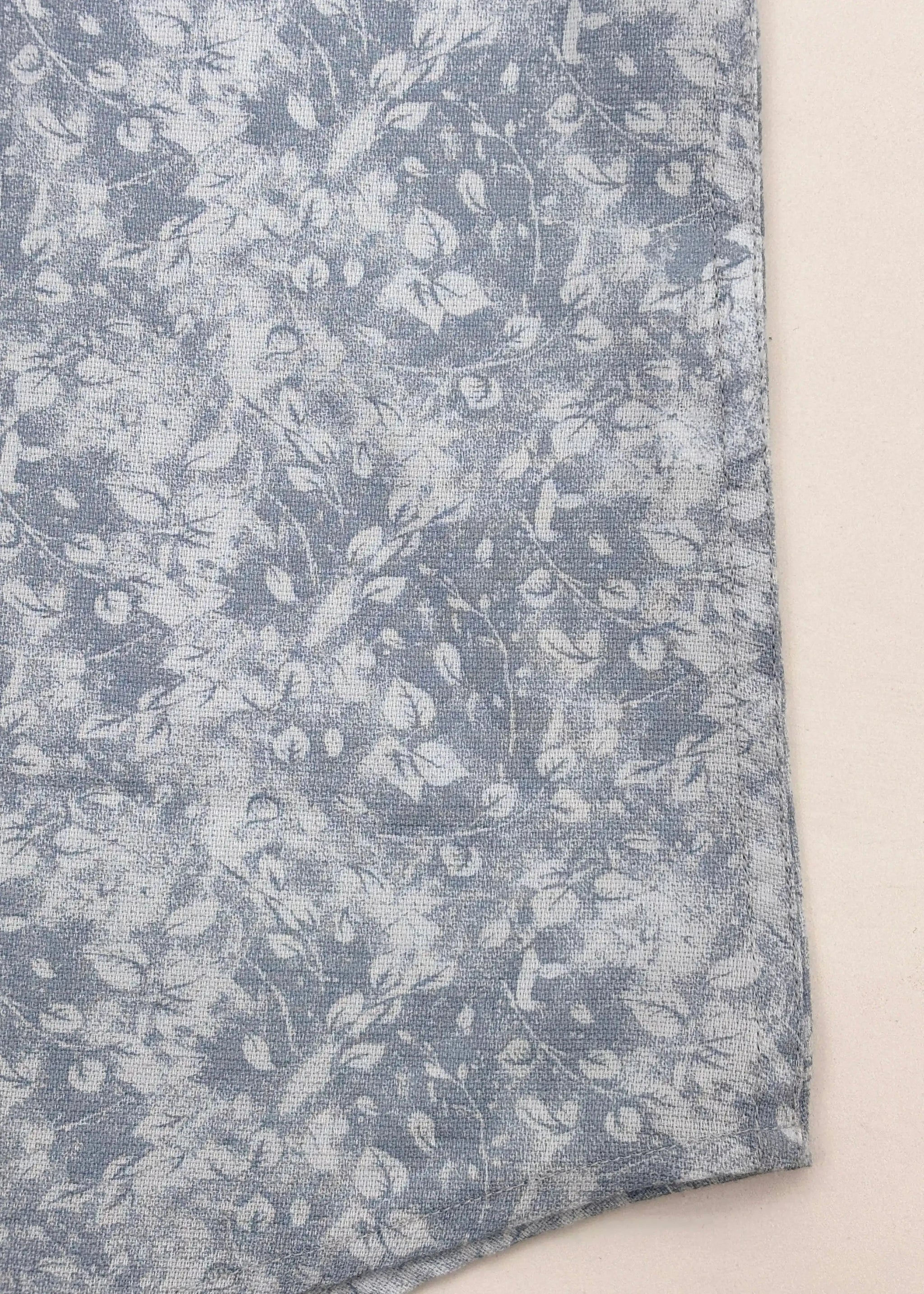 Half Sleeve Blue Print