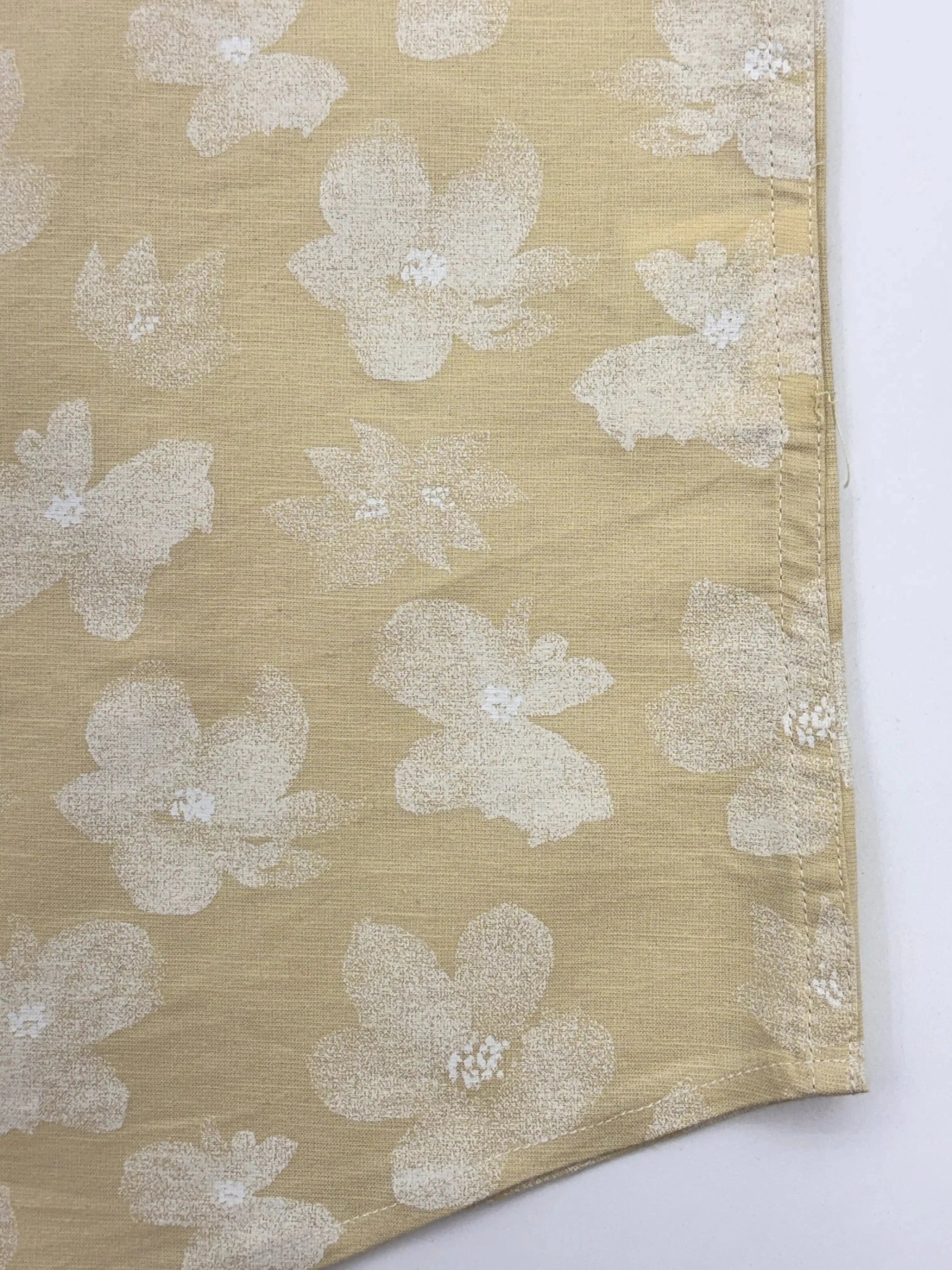 Half Sleeve Yellow Print