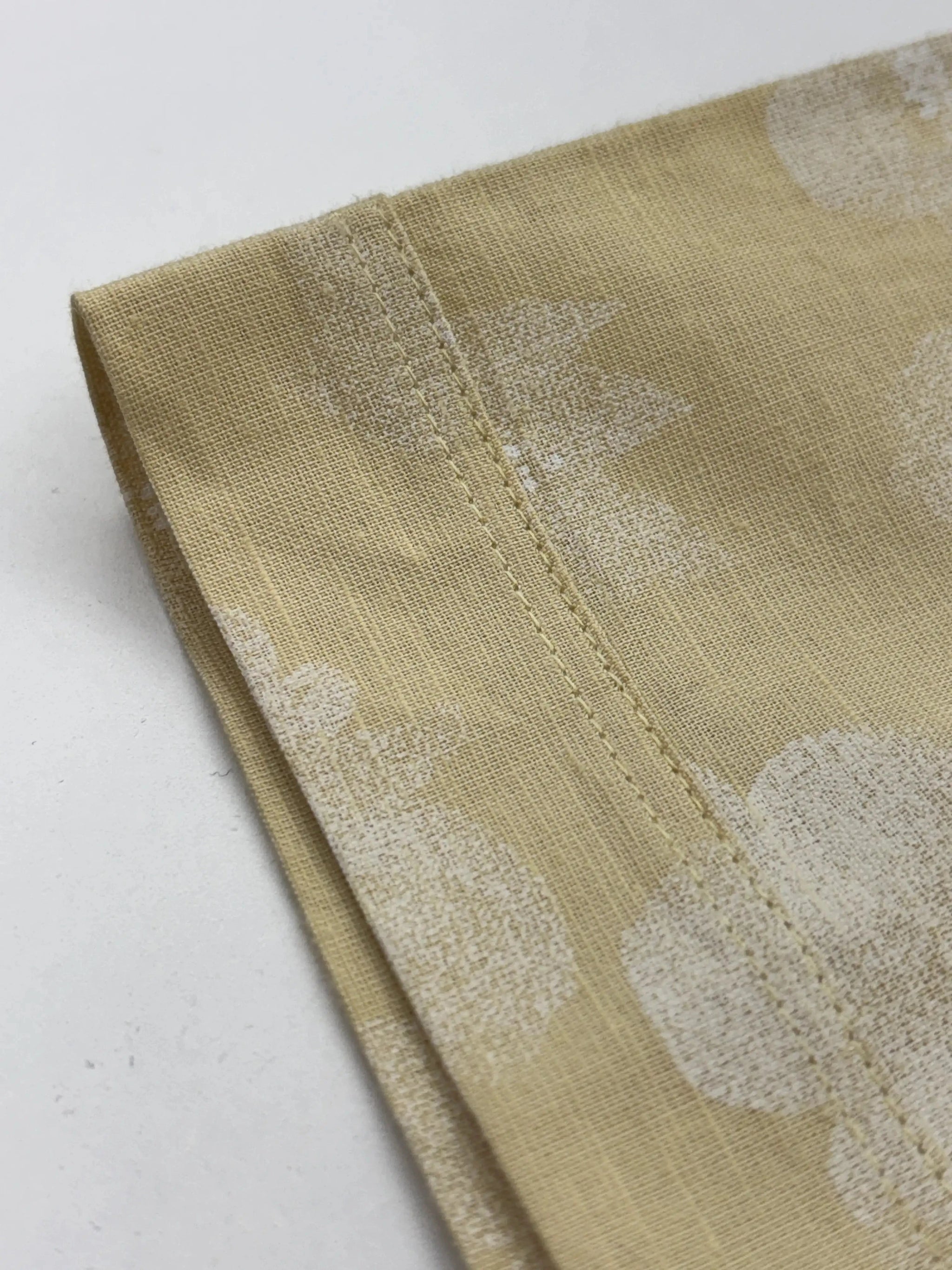 Half Sleeve Yellow Print