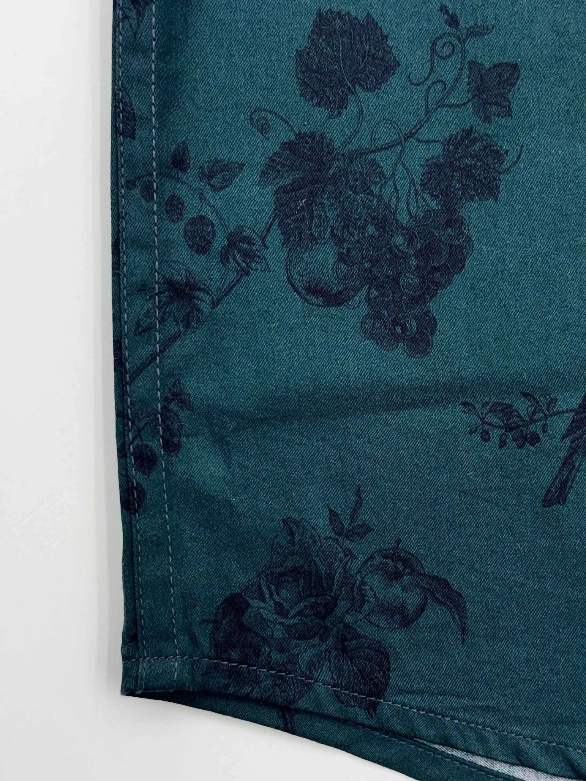 Half Sleeve Green print