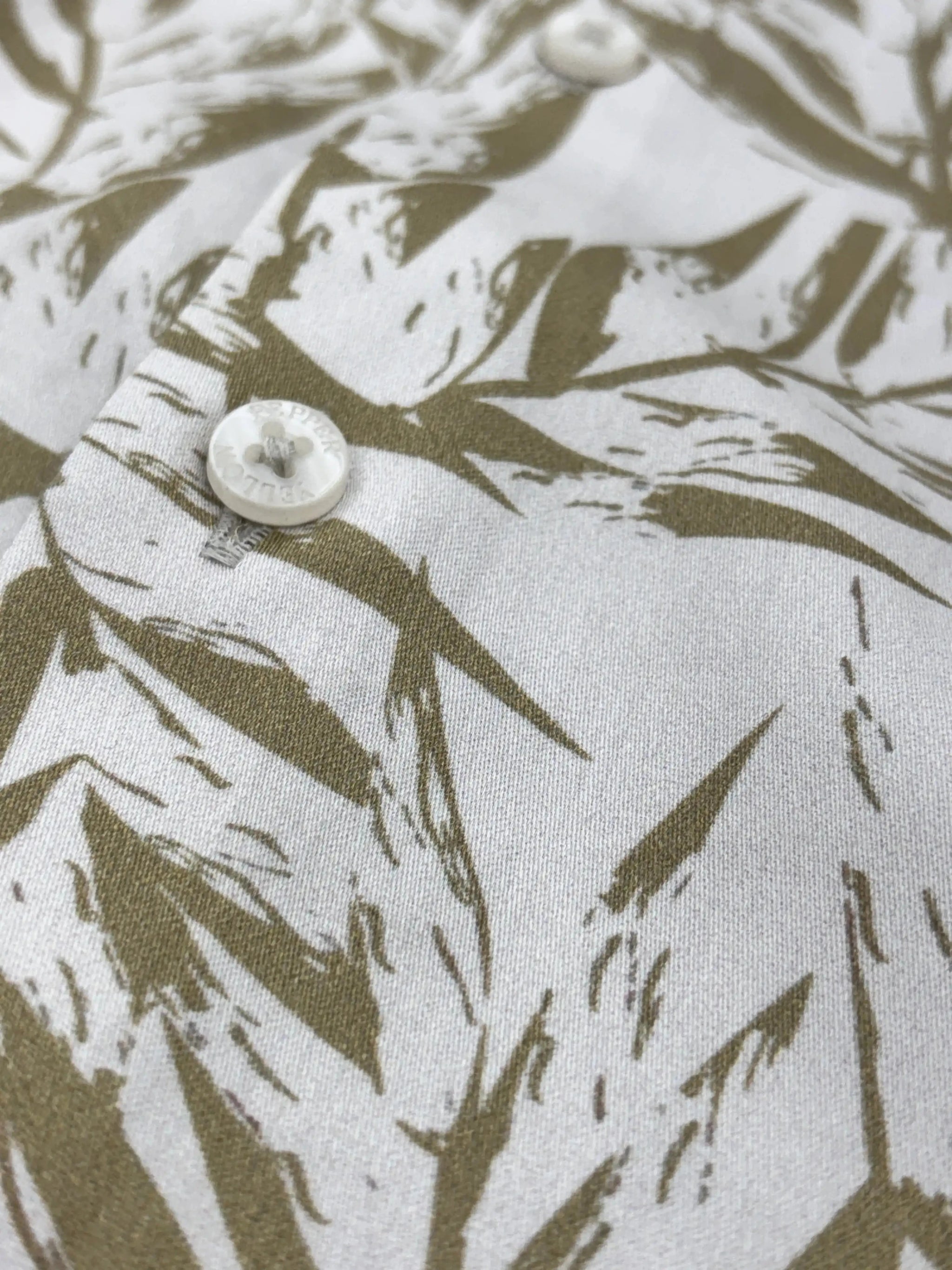 Grey Brown Print Shirt